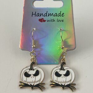 Jack The Pumpkin King - Nightmare Before Christmas Dangle Earrings